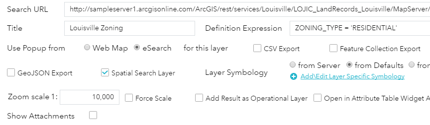 Search URL