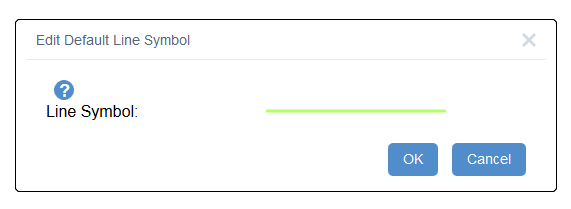 Default Line Symbol Settings